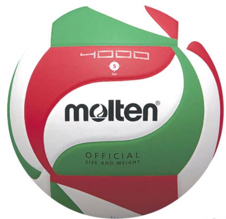 Descuentos por cantidades en balones molten V5M4000 oficial para las competiciones de voleibol .