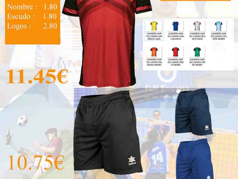 NUEVA EQUIPACION DE PADEL PARA EQUIPOS Y CLUBES TEMPORADA 2023